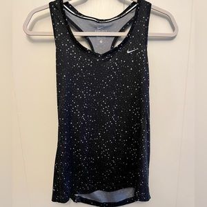 Women’s Small Nike Black/Gray design Running Tank Top